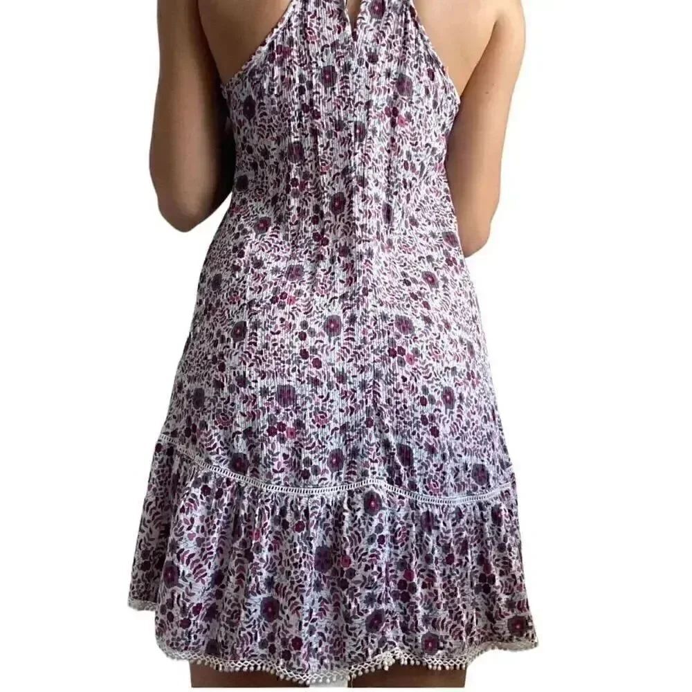 American Eagle Outfitters Short Ditsy Floral Cottagecore Casual Beach Sun Dress - Picture 2 of 13
